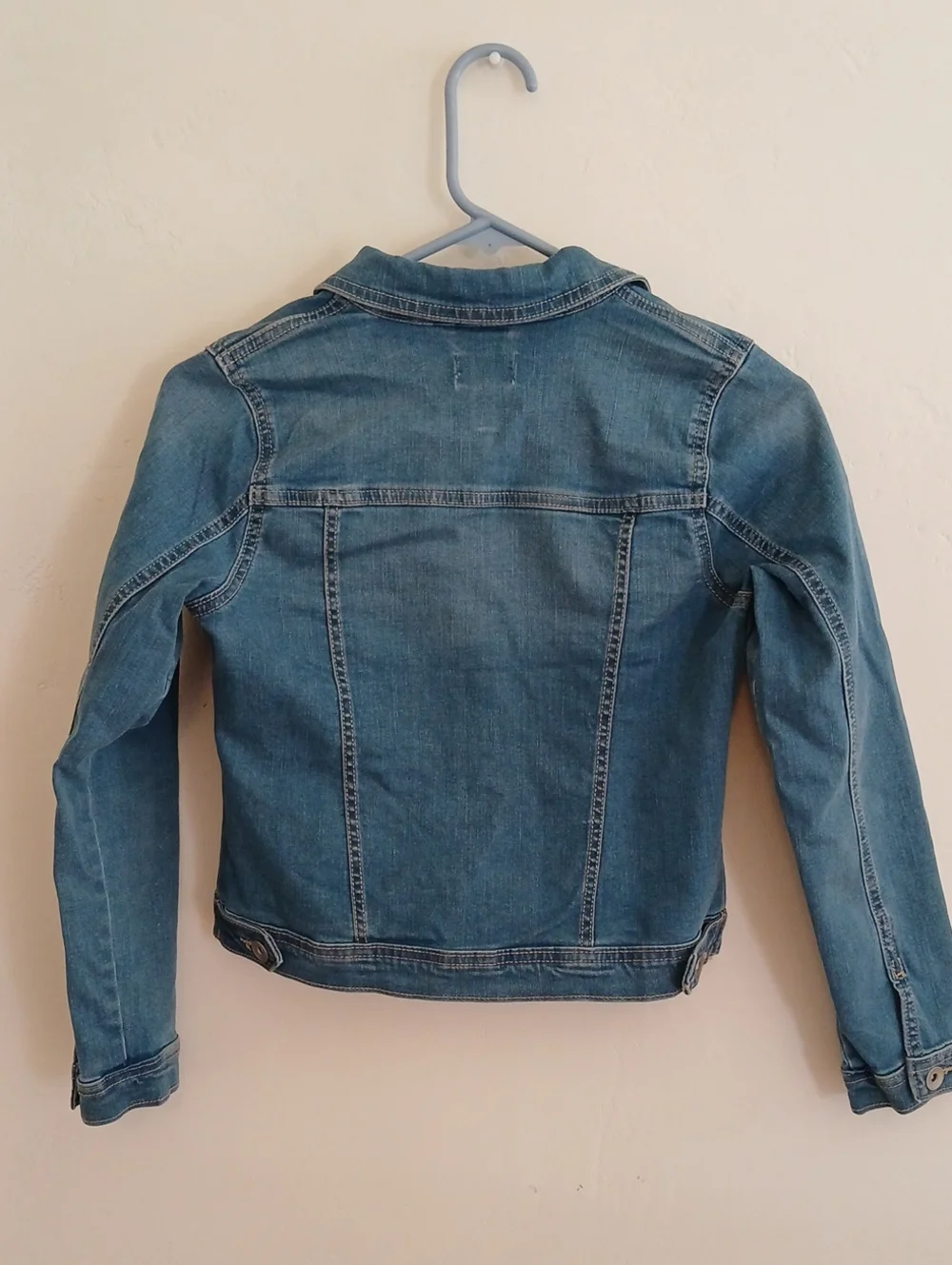 Girls jean jacket, size 10/12